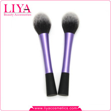 Synthetic hair round shape best cosmetic powder brushes
